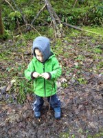 Je le mets à ma taille en coupant un peu